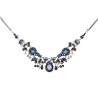 Necklace Ayala Bar Woman Indigo Summits in Metal Alloy Cristallo C3588